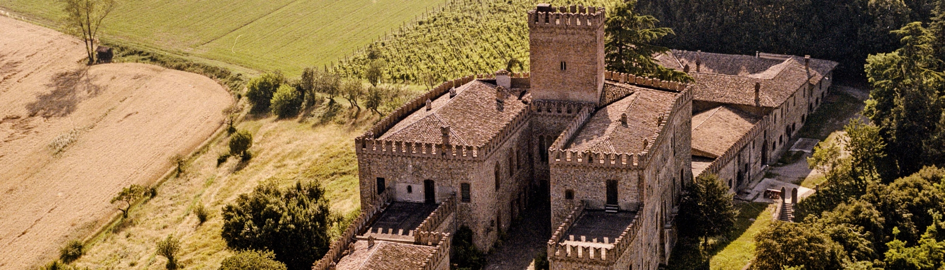 Castello di Tabiano - Aerial View, Castello di Tabiano photo credits: |Castello di Tabiano| - Castello di Tabiano